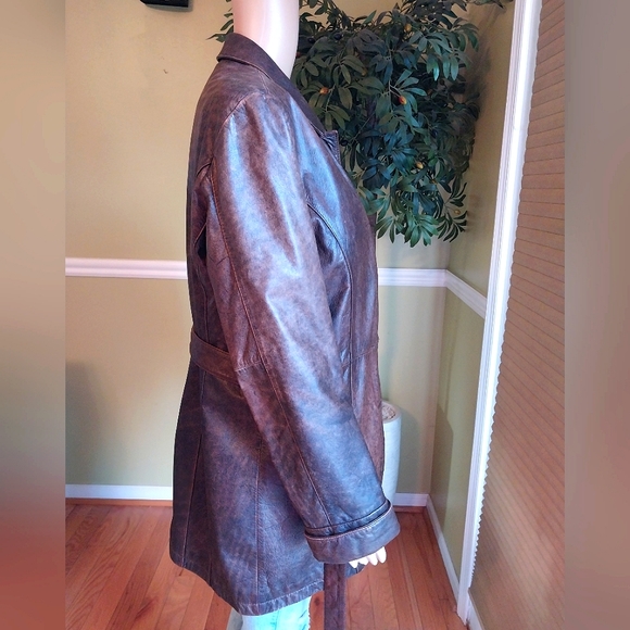Wilsons Leather Distressed Thinsulate‎ Ultra Jacket, Size L - Picture 5 of 12